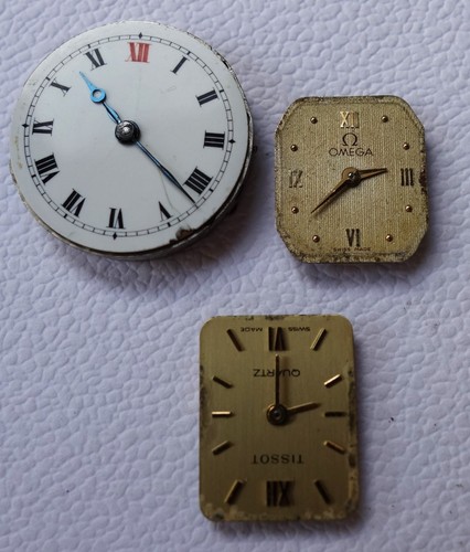 Wristwatch movements ladies - x3,