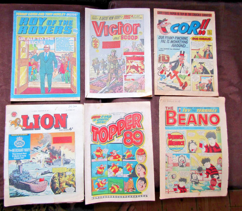 Comics 1960 80s - of, the