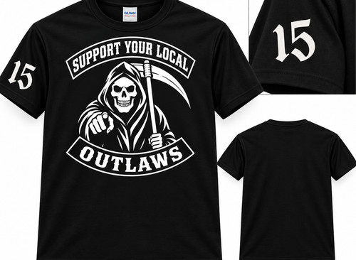 Support your local - outlaws, mc