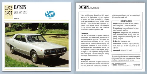 Datsun 240k skyline - -,