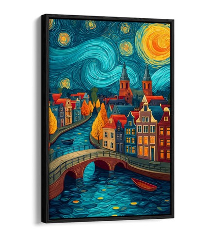 Pretty amsterdam city view van - view,