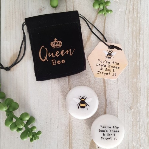 Queen bee marble - queen, token