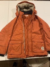 Kids orange parka - orange, coat