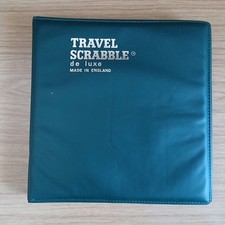 Vintage Travel Scrabble Deluxe