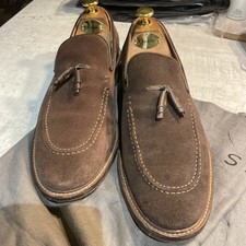 JOHN LEWIS Brown Suede Slip-on