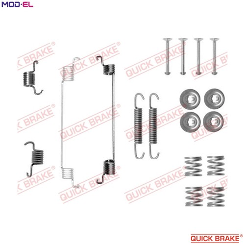 Accessory kit brake shoes - brake,