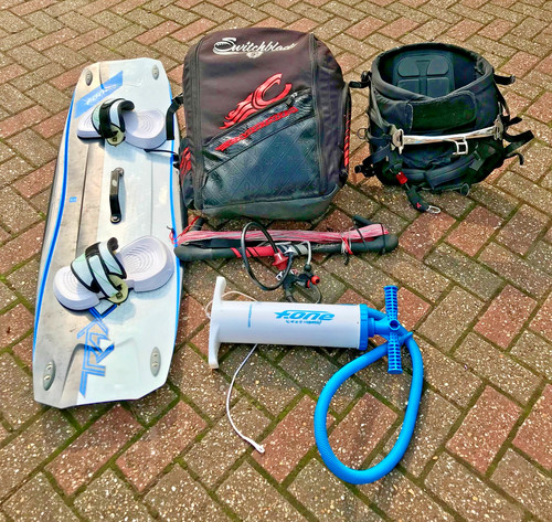 Kite surfing kit - kit, complete