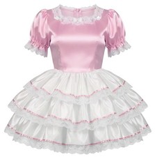 Frilly Sissy Maid Dress with