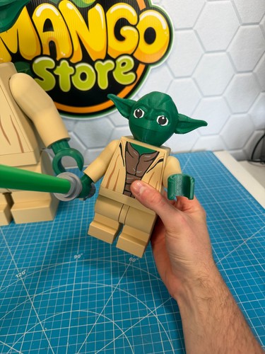 Large printed lego inspired - lego,