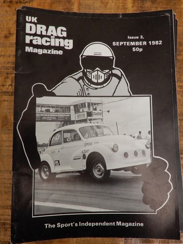 Drag racing magazine issue - drag,
