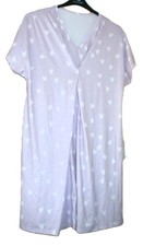 Lilac / white hearts maternity