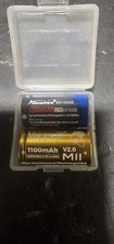 2x 18350 1100mAh 3.7V