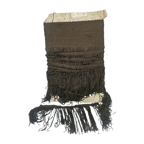 Vintage brown tassel fringe - vintage,