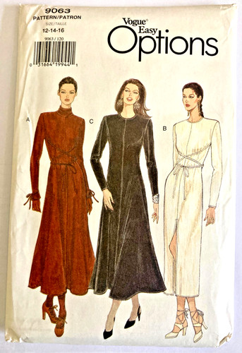 Vogue dress pattern 9063 - vogue,
