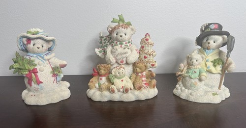 Cherished teddies snow lot - teddies,
