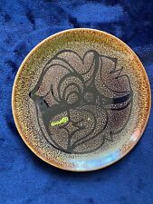 1970s Poole Pottery Aegean dish abstract pattern great condition