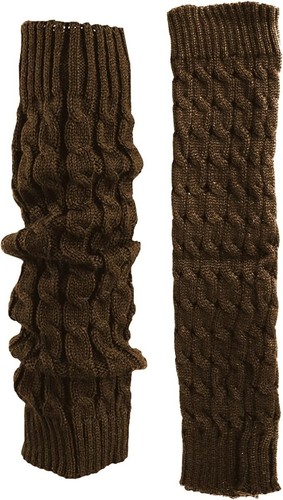 Leg warmers crocheted winter - leg,