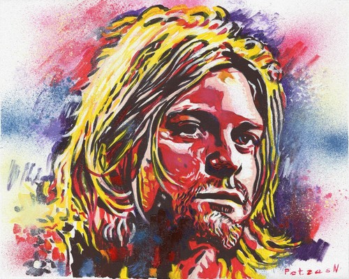 Kurt cobain guitarist rock - kurt,