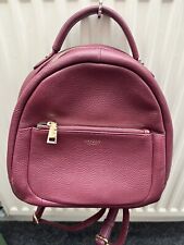Osprey Burgundy Leather Backpack