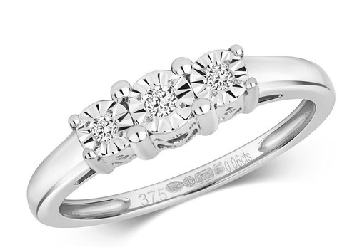 Real diamond trilogy - real, ring