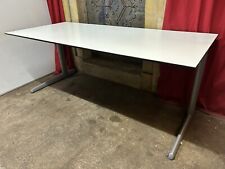 Solid White Office Home Study Desk Workstation Table FREE MANCHESTER DELIVERY