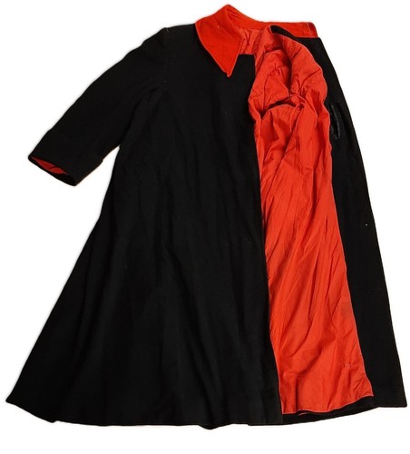 Coat vintage army cloak - coat,