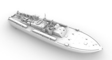 1/24 USS Patrol torpedo boat PT-109 3D Printed kit RC kits