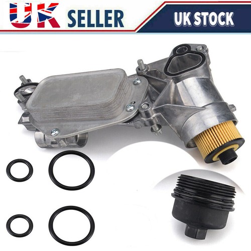 Oil filter cooler - oil, housing
