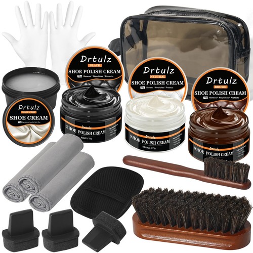 15pcs leather shoe shine - shoe, kit