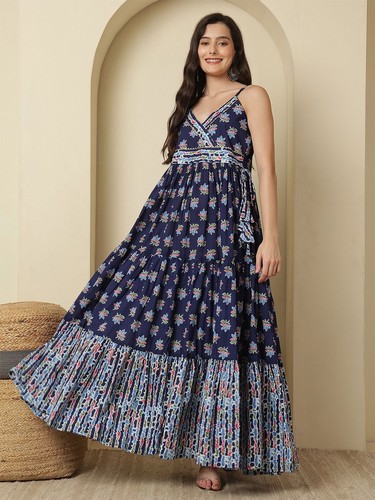 Indian women blue - indian,