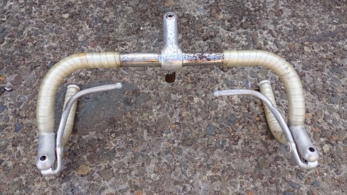 Vintage steel drop - steel, handlebars