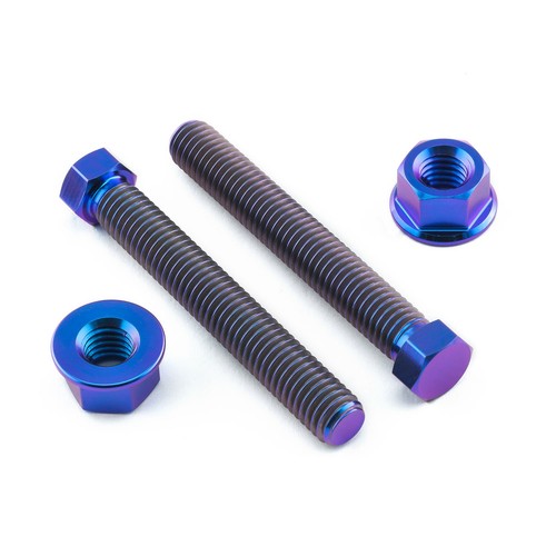 Titanium axle adjuster set - axle,