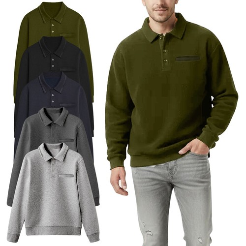 Men long sleeve plain - men's,