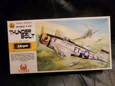 Hasegawa 1/72nd scale Republic P-47D Thunderbolt "Bubbletop" model kit.