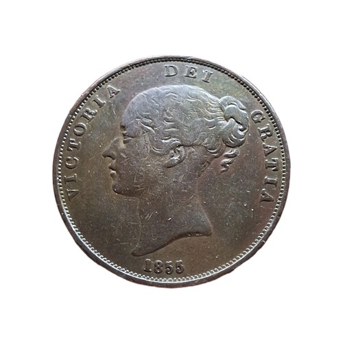 1855 queen victoria copper - victoria,