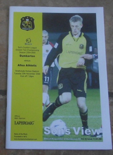 2004 dumbarton v - dumbarton,