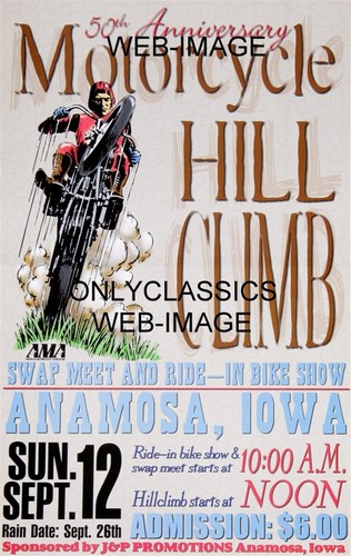 Motorcycle hill climb - hill, racing