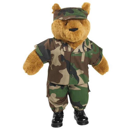 Teddy bear suit military - suit,