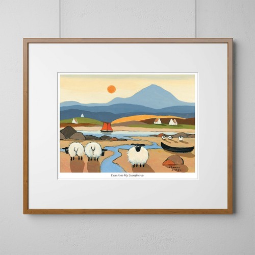 Ewe are sunshine sheep - are,