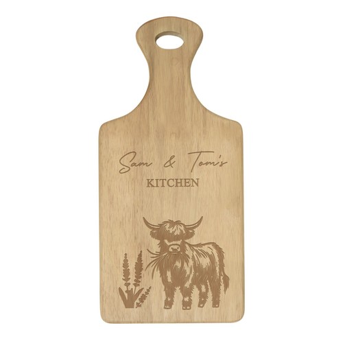 Chopping board highland - chopping, cow