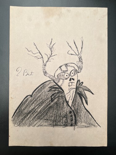 Tim burton drawing old - tim,