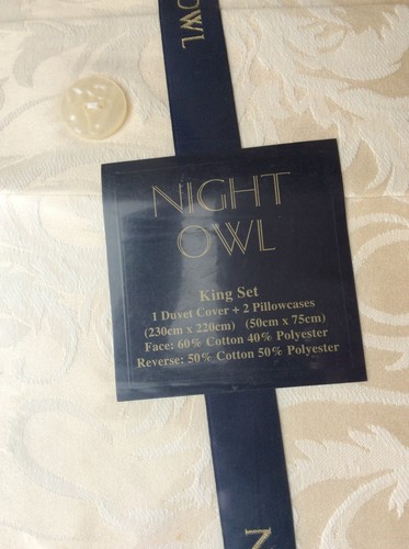 Bnwt night owl king - owl,