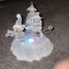 Ice Cube Snowmen Acrylic With