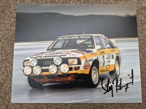 Stig blomqvist signed 10x8 - blomqvist,