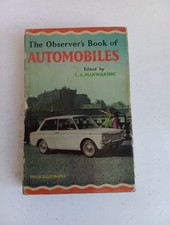 Book Observer Book of Automobiles 1964 BU