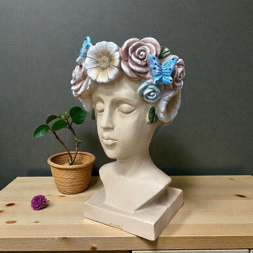 42cm garden lady - 42cm, head