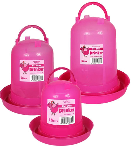 Hot chick poultry drinker - hot, 1.5l