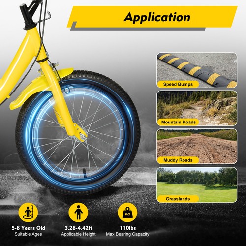 Kids bike yellow bicycle - 16",
