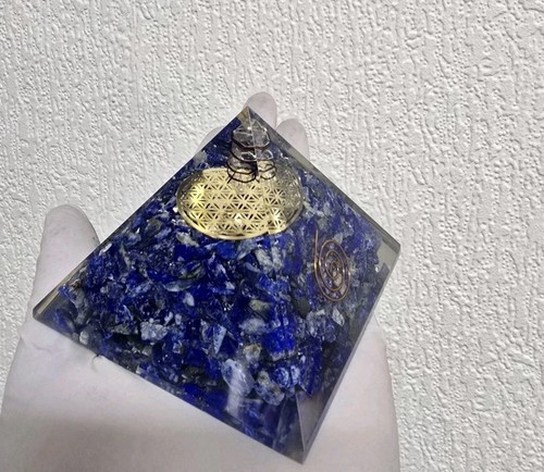 Lapis lazuli orgone - orgone, pyramid