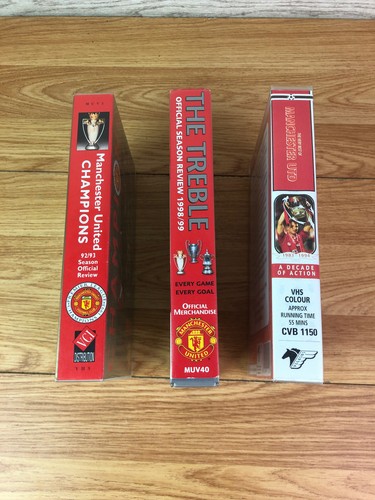 Manchester united vhs - united,